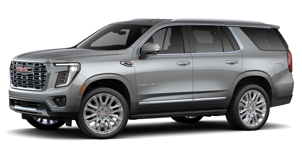 GMC Yukon 2026 versión SUV Denali color Sharkskin Metallic